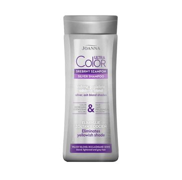 Joanna Ultra Color srebrny szampon odżywiający kolor (200 ml)