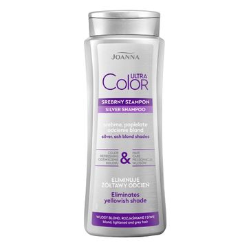 Joanna Ultra Color srebrny szampon odżywiający kolor (400 ml)