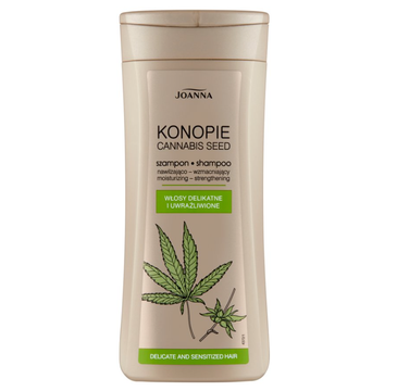 Joanna Konopie szampon nawilżająco wzmacniający do włosów delikatnych (200 ml)