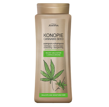Joanna Konopie szampon nawilżająco wzmacniający do włosów delikatnych (400 ml)