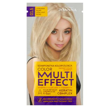 Joanna Multi Effect Color szamponetka koloryzująca - 01.5 Ultrajasny Blond (35 g)