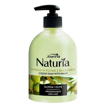 Joanna Naturia Body mydło w płynie z balsamem oliwka (500 ml)