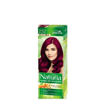 Joanna Naturia Color farba do każdego typy włosów nr 232 dojrzała wiśnia 150 g