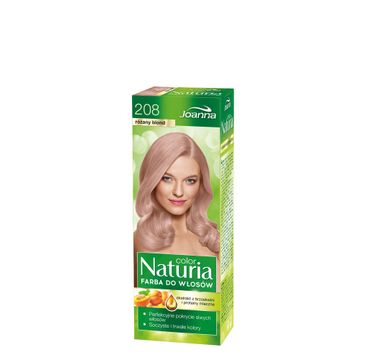 Joanna Naturia Color farba do włosów nr 208-różany blond 150 g