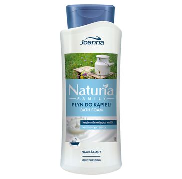 Joanna Naturia Family płyn do kąpieli Kozie Mleko nawilżający 750ml