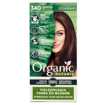 Joanna Naturia Organic pielęgnująca farba do włosów 340 Herbaciany