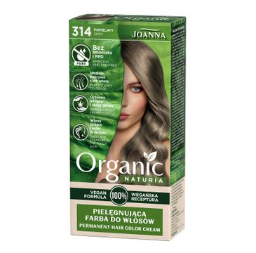 Joanna Naturia Organic Vegan Farba nr 314 Popielaty (1 op.)