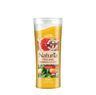 Joanna Naturia żel-peeling do ciała drobnoziarnisty Grejpfrut 100 ml