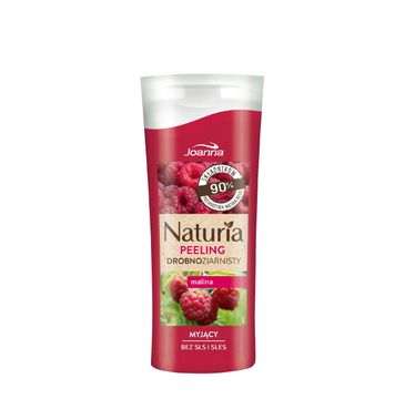 Joanna Naturia Peeling do ciała drobnoziarnisty Malina (100 g)