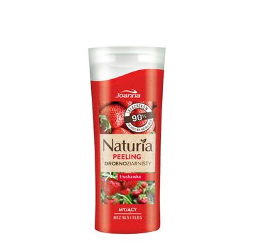 Joanna Naturia Peeling do ciała drobnoziarnisty Truskawka 100 g