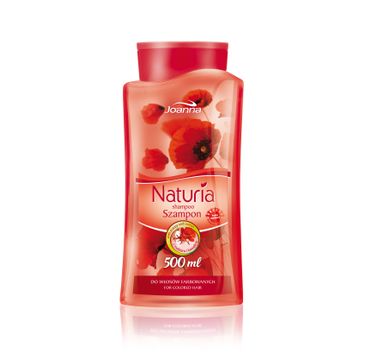 Joanna Naturia szampon do włosów farbowanych mak i bawełna 500 ml