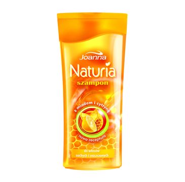 Joanna Naturia szampon do włosów suchych i zniszczonych miód i cytryna 200 ml