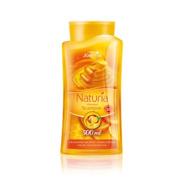 Joanna Naturia szampon do włosów suchych i zniszczonych miód i cytryna 500 ml