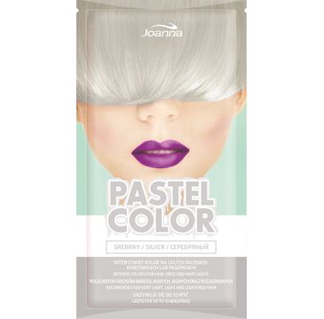 Joanna Pastel Color szampon koloryzujący w saszetce Srebrny (35 g)