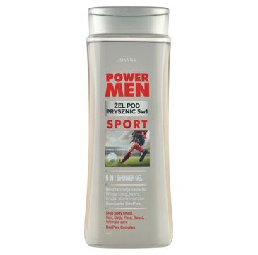 Joanna Power Men Sport żel pod prysznic 5w1 (300 ml)