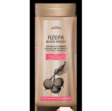 Joanna Rzepa szampon do włosów przetłuszczających się wzmacniający z odżywką 400 ml