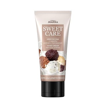 Joanna Sweet Care krem do rąk o zapachu pralinek z marcepanem (50 g)