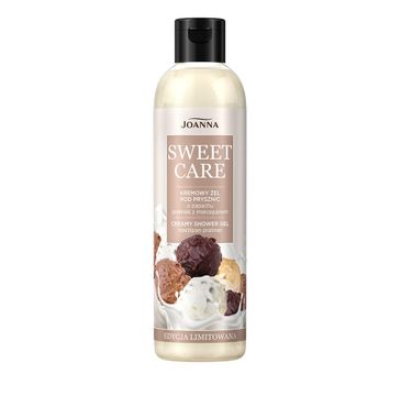 Joanna Sweet Care kremowy żel pod prysznic o zapachu pralinek z marcepanem (240 ml)