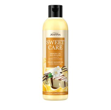 Joanna Sweet Care kremowy żel pod prysznic o zapachu sernika waniliowego (240 ml)