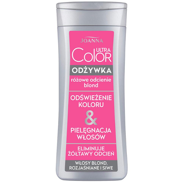 Joanna Ultra Color odżywka różowe odcienie blond (200 ml)
