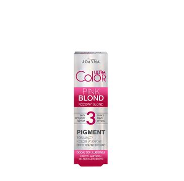 Joanna – Ultra Color Pigment tonujący kolor włosów różowy blond (100 ml)