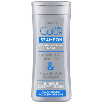 Joanna Ultra Color System szampon do włosów blond rozjaśnionych i siwych (200 ml)
