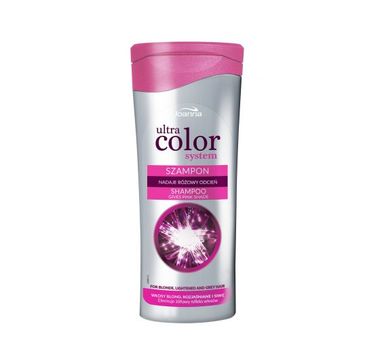 Joanna Ultra Color szampon różowy do włosów blond rozjaśnionych i siwych (100 ml)
