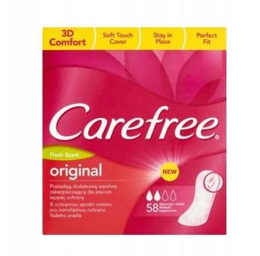 Carefree  – wkładki higieniczne Original Fresh (1 op.)