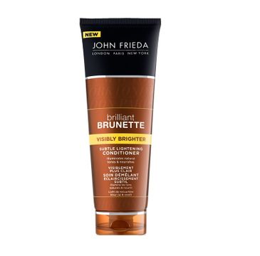 John Frieda Brilliant Brunette Visibly Brighter Conditioner For All Brunette Shades odżywka nabłyszczająca do brązowych włosów 250ml