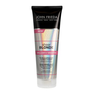 John Frieda Sheer Blonde odżywka nadająca połysk do włosów blond Brilliantly Brighter 250 ml