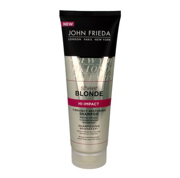 John Frieda Sheer Blonde szampon odświeżający kolor włosów blond 250 ml new