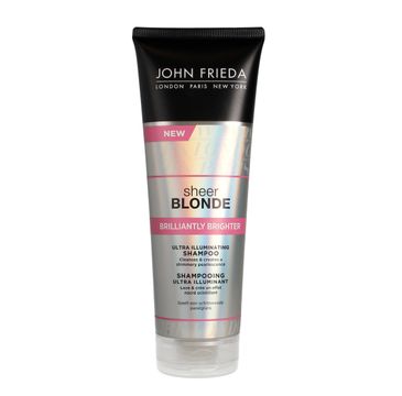 John Frieda Sheer Blonde zzampon nadający połysk do włosów blond Brilliantly Brighter 250 ml