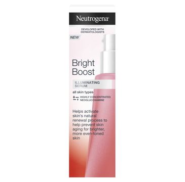 Neutrogena Bright Boost Żel ochronny SPF 30 do twarzy (50 ml)