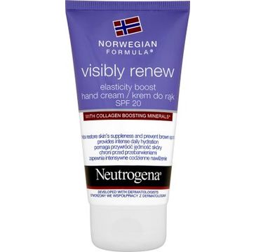 Neutrogena – Formuła Norweska Visibly Renew Elasticity Boost krem do rąk (75 ml)