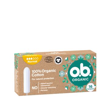 O.B. Organic tampony Normal (16 szt.)