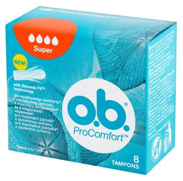 O.B. ProComfort Super tampony (8 szt.)