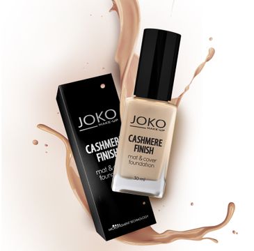 Joko Cashmere Finish Mat & Cover Foundation podkład do twarzy J150 Ivory 30 ml