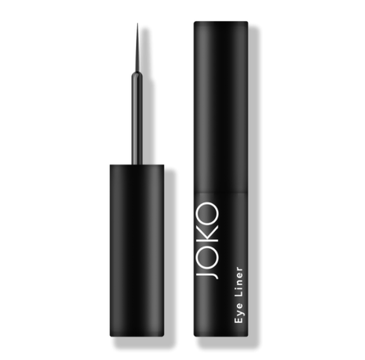 Joko Make-Up Eye Liner matowy eyeliner w pędzelku Black (1.2 ml)