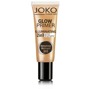 Joko Glow Primer 2w1 emulsja rozświetlająca do twarzy nr 203 Dangerous woman! 25 ml