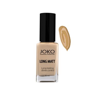 Joko Long Matt  podkład do twarzy matujący 119 Rich Tan 30 ml