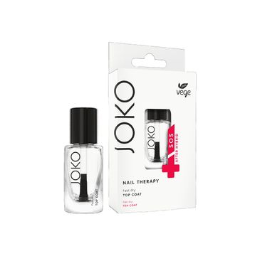 Joko Nail Therapy Top Coat do paznokci - fast dry (11 ml)