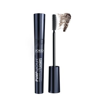 Joko Pump Your Lashes mascara do rzęs wydłużająco podkręcająca brązowa 9 ml