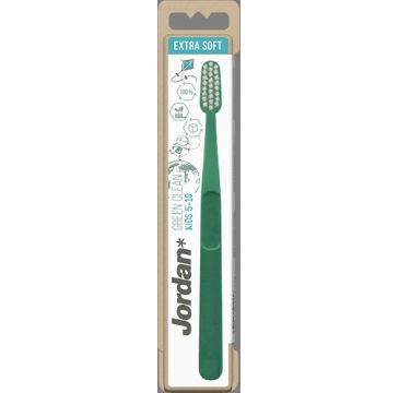 Jordan Szczoteczka do zębów dla dzieci Green Clean Ultra Soft 5-10 lat (1 szt.)