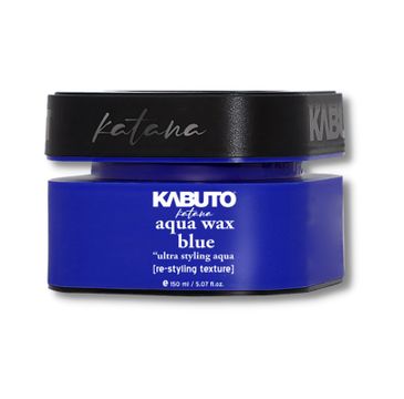 Kabuto Katana Aqua Wax Blue Ultra Styling średnio utrwalający wosk wodny (150 ml)