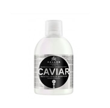 Kallos Caviar Restorative Hair Shampoo With Caviar Extract rewitalizujący szampon do włosów z ekstraktem z kawioru 1000ml