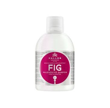 Kallos Fig Booster Shampoo With Fig Extract szampon z wyciągiem z fig do włosów cienkich i pozbawionych blasku 1000ml