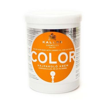 Kallos KJMN Colour Mask Maska kondycjonująca i chroniąca kolor do włosów farbowanych (1000 ml)