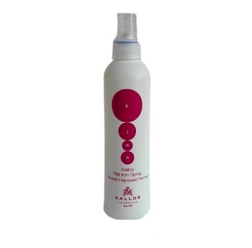 Kallos KJMN Flat Iron Spray spray ochronny do prostowania włosów 200ml