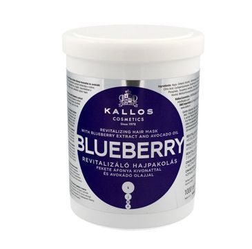 Kallos - maska do włosów Blueberry (1000ml)
