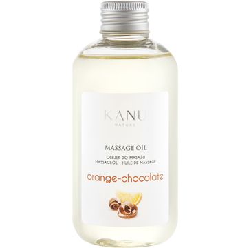 Kanu Nature – Massage Oil olejek do masażu czekolada i pomarańcza (200 ml)